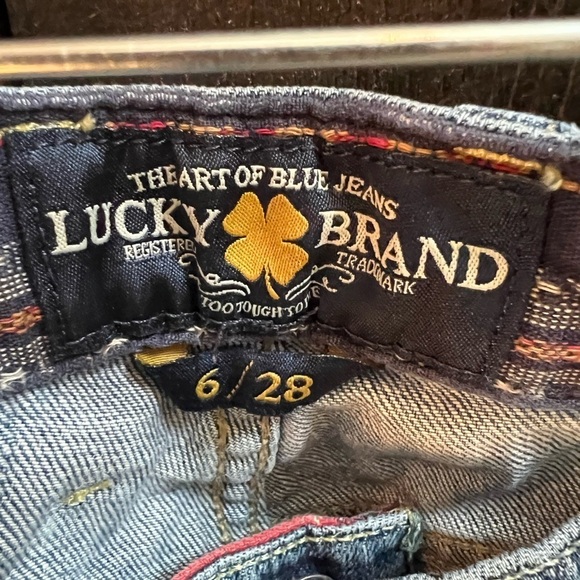 Lucky Brand Boho Embroidered Jeans - Picture 3 of 7